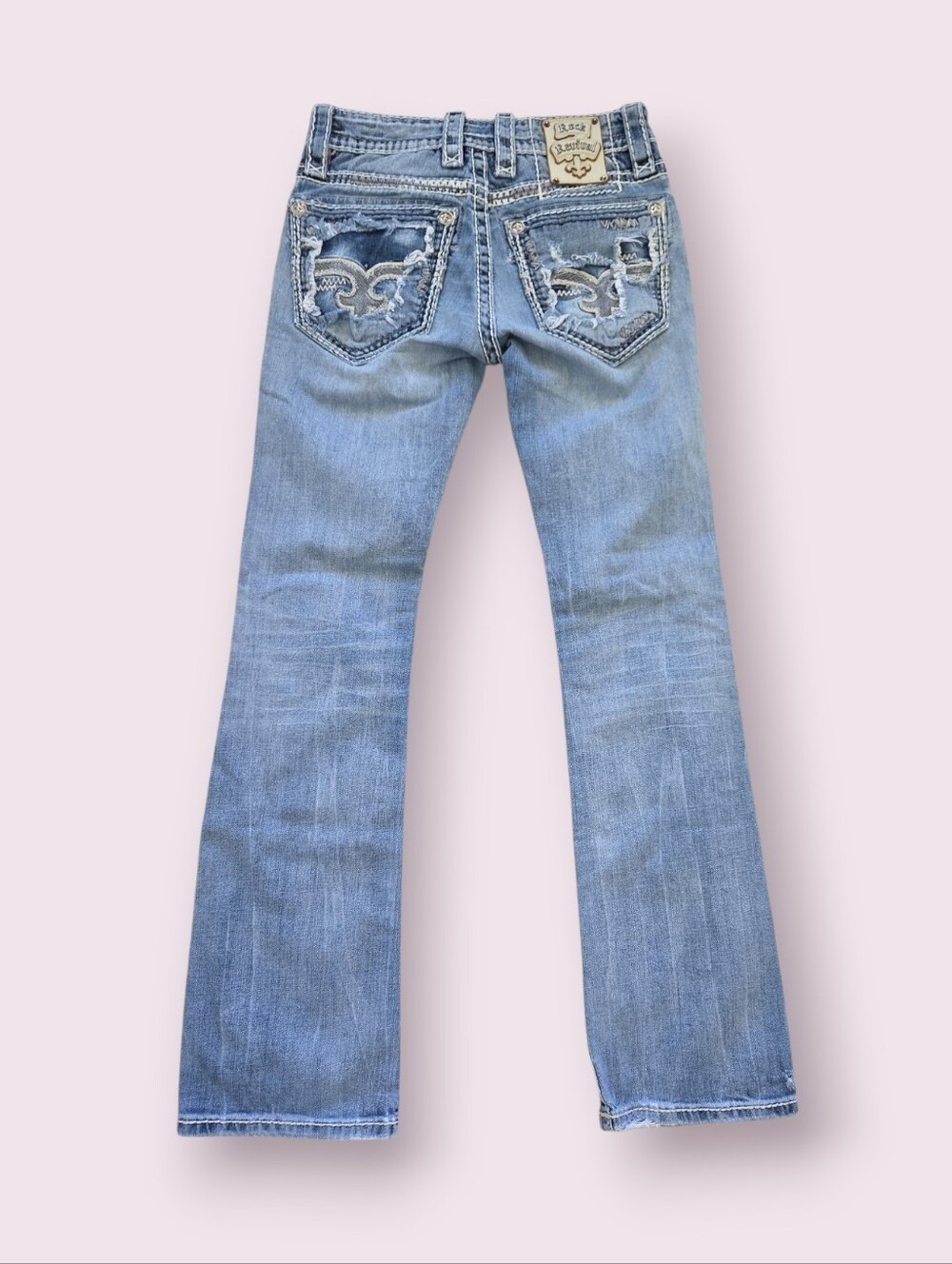 Rock Revival Norma Slim Bootcut Jeans Size 26